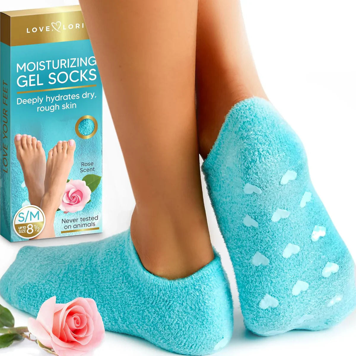 SootheSocksâą - Foot Spa Pedicure Silicone Socks For Men & Women